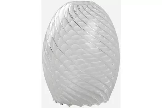 Плафон ЭЛЕТЕХ Эллипсоид 34-401-в30 рифленый косой