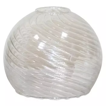 Плафон ЭЛЕТЕХ Полусфера 34-228-ф130/в42 рифленый косой перламутровый