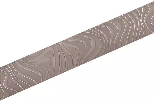 Планка декоративная Магеллан ГАЛАКТИКА СИЯНИЕ 25 м цвет мокко
