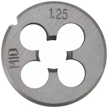 Плашка метрическая 10х1.25 мм