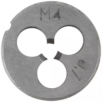 Плашка метрическая 4х0.7 мм
