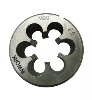 Плашка метрическая InWork М20х2,5 мм