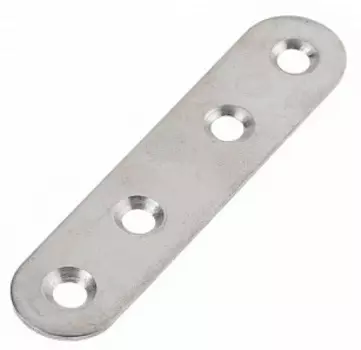 Пластина Tech-Krep крепежная мебельная 100х17х2 мм, оцинкованная