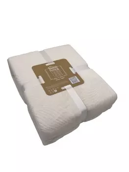 Плед микрофибра Belezza Jasmine 200х220 молочный