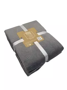 Плед микрофибра Belezza Jasmine 200х220 серый