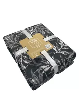 Плед микрофибра Belezza Mira 200х220 темно-серый