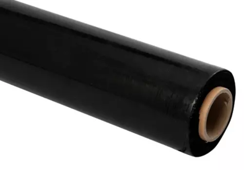 Пленка полиэтиленовая 150 мк 1,5 м, рукав, черная.