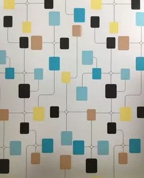 Пленка ПВХ самоклеящаяся Dekoron E0185 2м/45см витраж 0,12мм