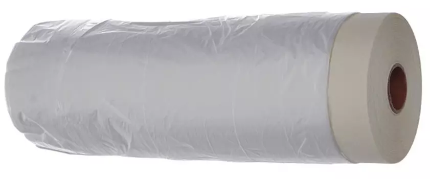 Пленка защитная с клейкой лентой 240 см х 16 м