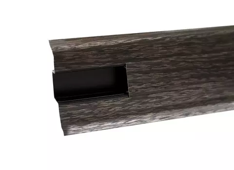 Плинтус Идеал К55 Венге черный-302