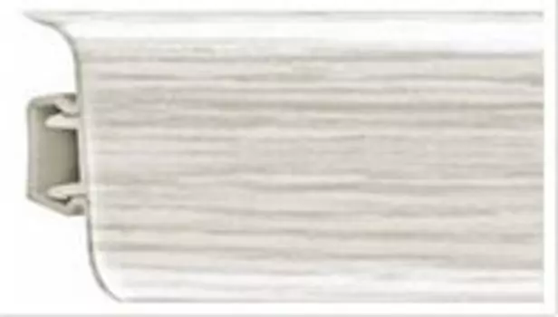 Плинтус напольный Rico Leo №112 Ясень серый