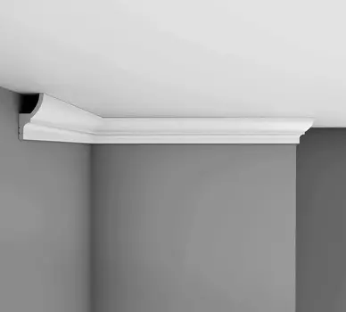 Плинтус потолочный под подсветку D501-115/18 ДМ 73*40*2000мм