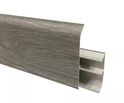 Плинтус Royce 80 мм (301 Дуб Венеция) 2,2м