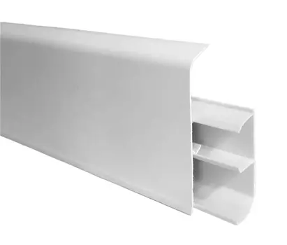 Плинтус Royce 80 мм (318 Белый Матовый) 2,2м