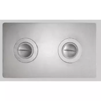 Плита двухконфорная П2-1(Т) 585*340 (15кг)