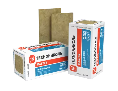Плита минераловатная ТехноНиколь Техноакустик 1200x600x50, 8 шт