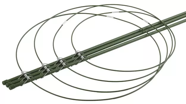 Поддержка для цветов Green Apple 4 кольца 1,2м, арт. GFS-4-120