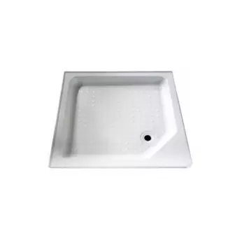 Поддон душевой "Орион" квадрат 90х90 в комплекте с сифоном