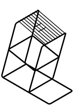 Подставка для ножей черный