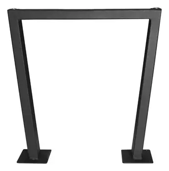 Подстолье LOFT модель T 400х400, цвет черный