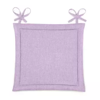 Подушка для стула Волшебная Ночь рогожка 40/40 сирень