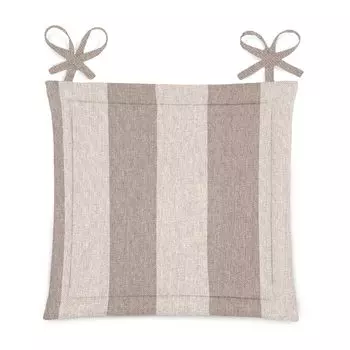 Подушка для стула Волшебная Ночь Зебра-экрю 40х40 см