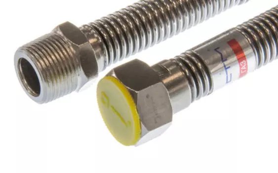 Подводка для газа сильфонная 1/2" г/ш 500 см CTM