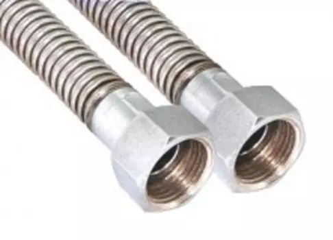 Подводка для газа сильфонная 3/4" г/г 1,0 м