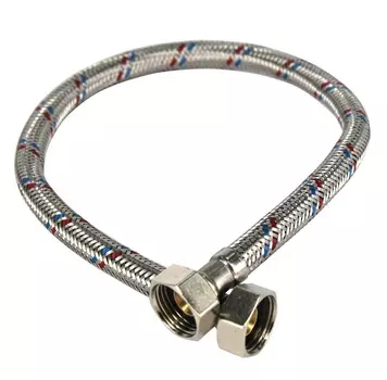 Подводка для воды 1/2" 150 см, вн.-вн.