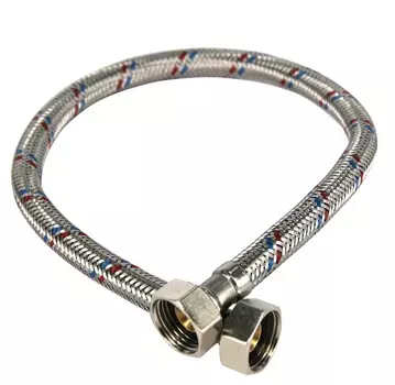 Подводка для воды 1/2" 50 см, вн.-вн.