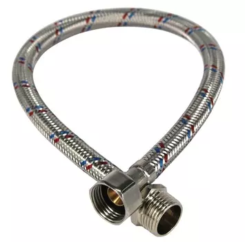 Подводка для воды 1/2" 50 см, вн.-нар.