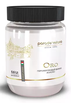 Покрытие декоративное перламутровое финишное Parade Oro золото 0,5л