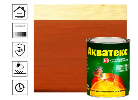 Покрытие текстурное Акватекс, груша 0,8 л