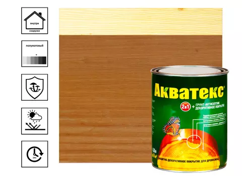 Покрытие текстурное Акватекс, калужница, 0,8 л