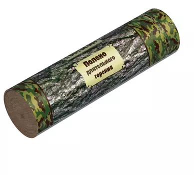 Полено длительного горения BOYSCOUT 7x30 см