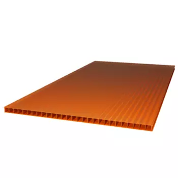 Поликарбонат ULTRAMARIN 8х2100х6000 мм, Янтарь