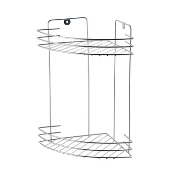 Полка 19х19х30см угловая, 2 яруса