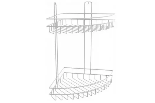 Полка для ванной комнаты двойная "Masto" FORA