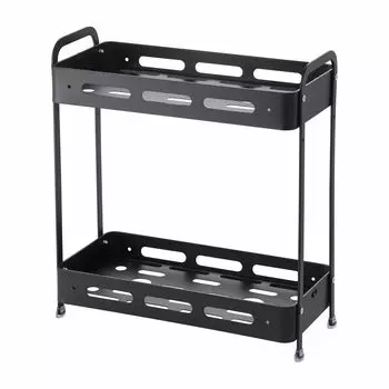 Полка настенная Zenfort 2-ярусная "TA-3540B2", черный