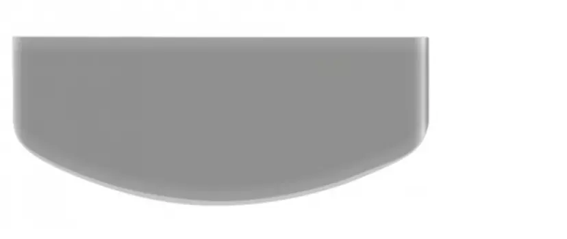 Полка ПФ-80 800х250/160х16 "Алюминий"