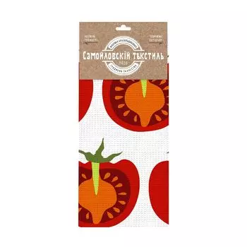 Полотенце для кухни Самойловский Текстиль Овощи-3 45х60 см