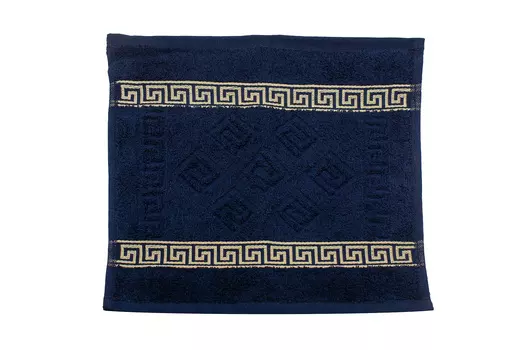 Полотенце махровое Belezza Грета 30х30 цвет синий