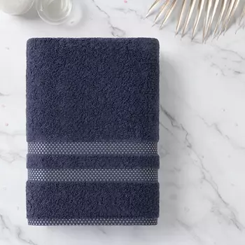 Полотенце Verossa МХ46 Сharme 70/140 цвет маренго/бордюр