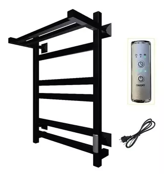 Полотенцесушитель электрический Пэк сп 21 кв П 60х50 черный ВГП