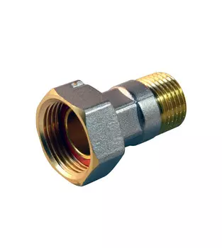 Полусгон с накидной гайкой 3/4"x1/2'' внутренняя/наружная резьба СТМ
