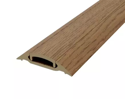 Порог с монтажным каналом 42*1600 мм 211Дуб Рустик