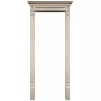 Портал Кардинал, ПВХ капучино 770-870*150*2100 с замком