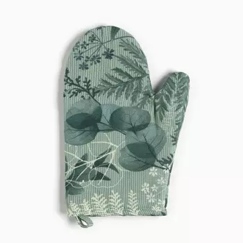 Прихватка варежка Доляна "Лесная прохлада" 20х28 см