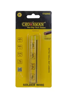 Припой 16 гр 1722005 16g CROWNMAN , Арт. 1722005 16g