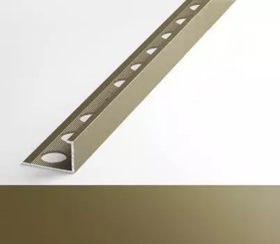 Профиль Лука ПК 01.2700.04л окантовочный бронза 9ммх2700мм алюминий